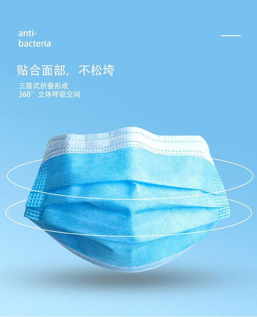 工廠直發(fā)一次性口罩高效過濾防塵防飛沫三層無(wú)紡布民用口鼻面罩